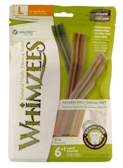 Whimzees Stix LARGE 18 CM 6+1 ST