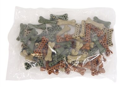 Trixie Denta Fun Veggie Bot Honingraat Assorti 8,5 CM 60 ST