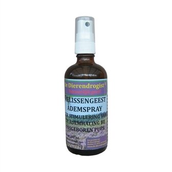 Dierendrogist Melissengeest Ademspray Pup 100 ML