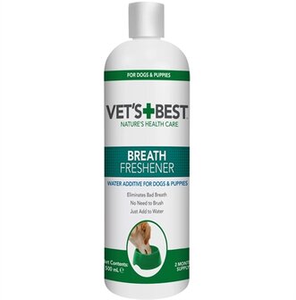 Vets Best Breath Freshener Hond 500 ML