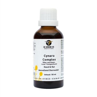 De Groene Os Cynara Complex Hond / Kat 50 ML