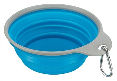Trixie Voerbak / Drinkbak Reis Stevige Rand Siliconen Assorti 500 ML 14 CM