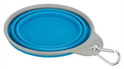 Trixie Voerbak / Drinkbak Reis Stevige Rand Siliconen Assorti 500 ML 14 CM