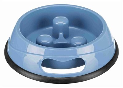 Trixie Voerbak Slow Feed Kunststof Anti-Slip Assorti 23 CM 900 ML