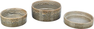 Trixie Voerbak / Drinkbak Keramiek Bruin 13X13 CM 400 ML