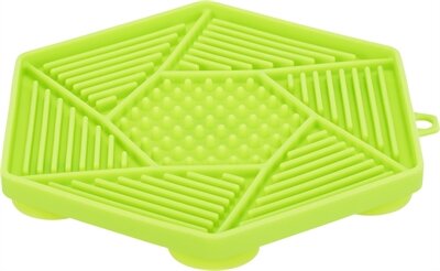 Trixie Lick&#039;n&#039;snack Mat Met Zuignappen Siliconen Groen 17 CM