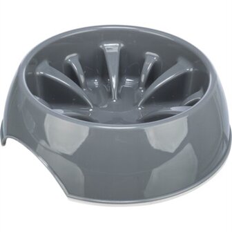 Trixie Voerbak Slowfeeding Kunststof / Tpr Assorti 25 CM 1,4 LTR