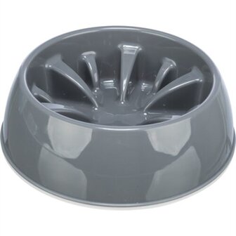 Trixie Voerbak Slowfeeding Kunststof / Tpr Assorti 25 CM 1,4 LTR