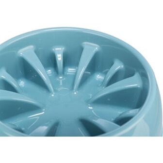 Trixie Voerbak Slowfeeding Kunststof / Tpr Assorti 25 CM 1,4 LTR