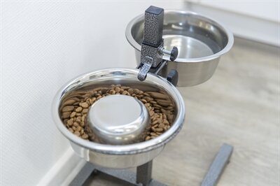 Trixie Voerbak Hond Slow Feeding Rvs 21 CM