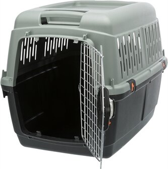 Trixie Be Eco Gerecycled Vervoersbox Giona Grijs / Antraciet  4 50X70X51 CM