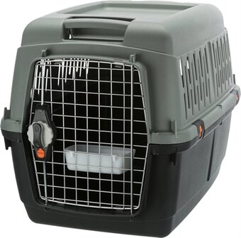 Trixie Be Eco Gerecycled Vervoersbox Giona Grijs / Antraciet  4 50X70X51 CM