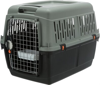 Trixie Be Eco Gerecycled Vervoersbox Giona Grijs / Antraciet  4 50X70X51 CM