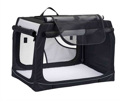 Trixie Reismand Vario Zwart / Grijs 61X43X46 CM