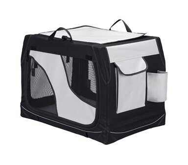 Trixie Reismand Vario Zwart / Grijs 61X43X46 CM