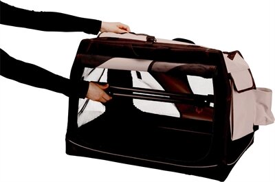 Trixie Reismand Vario Zwart / Grijs 61X43X46 CM