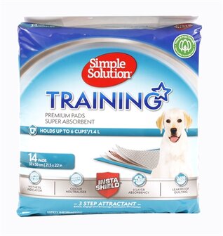 Simple Solution Puppy Training Pads 14 ST 54X57 CM