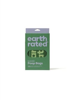 Earth Rated Poepzakjes Met Handvaten Lavendel Gerecycled 120 ST