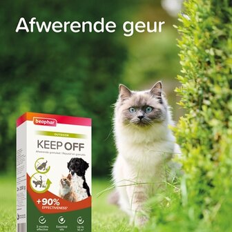 Beaphar Keep Off Granulate Kat / Hond 2X200 GR