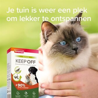 Beaphar Keep Off Granulate Kat / Hond 2X200 GR