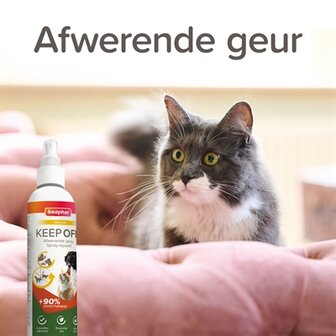 Beaphar Keep Off Spray Kat / Hond Indoor 200 ML