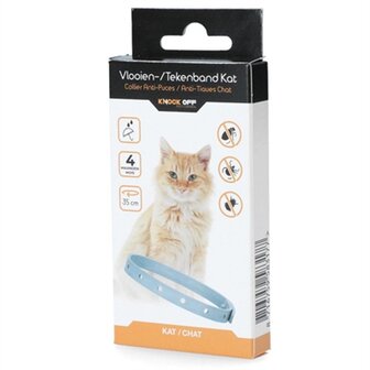 Martin Hery Zeropuce Vlooienband Kat Geraniol Zonder Chemicalien 35 CM