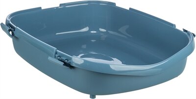Trixie Kattenbak Primo Xxl Top Met Kap Blauw / Wit 71X56X47 CM