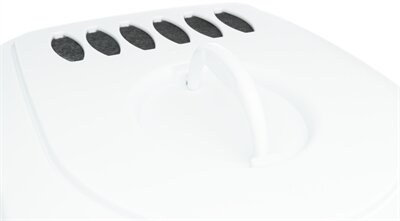 Trixie Kattenbak Primo Xxl Top Met Kap Grijs / Wit 71X56X47 CM