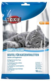 Trixie Kattenbakzak Simple&#039;n&#039;clean TOT 71X56 CM 10 ST