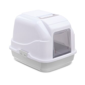Imac Kattenbak Easy Cat Wit / Lichtgrijs 50X40X40 CM