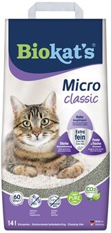 Biokat&#039;s Kattenbakvulling Micro Classic 14 LTR