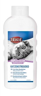 Trixie Simple&#039;n&#039;nclean Geurverdrijver Kattenbak Babypoedergeur 750 GR