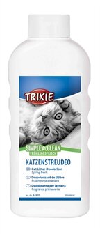 Trixie Simple&#039;n&#039;nclean Geurverdrijver Kattenbak Lentefris 750 GR