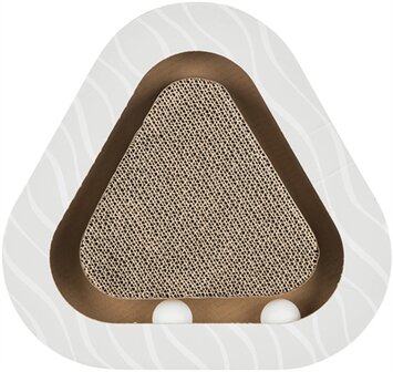 Trixie Krabplank Karton Met 2 Ballen 36X36X5 CM
