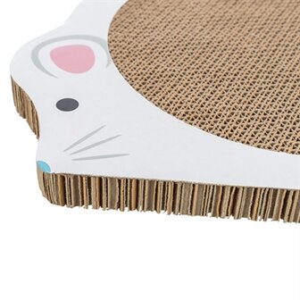 Trixie Junior Krabmat Muis Met Catnip Wit 35X29,5X2,5 CM