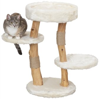 Trixie Krabpaal Santo Hout Creme 38X38X73 CM