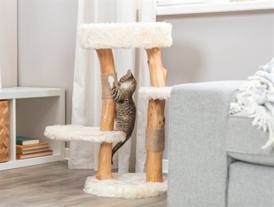 Trixie Krabpaal Santo Hout Creme 38X38X73 CM