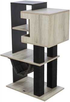 Trixie Citystyle Krabpaal Grijs / Zwart 98 CM