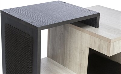 Trixie Citystyle Krabpaal Grijs / Zwart 98 CM
