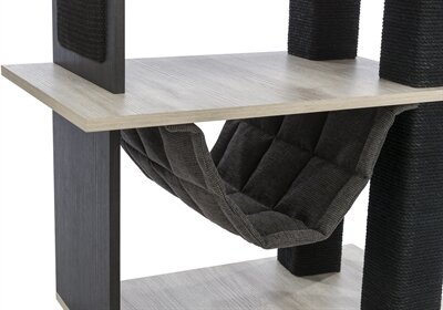 Trixie Citystyle Krabpaal Grijs / Zwart 98 CM