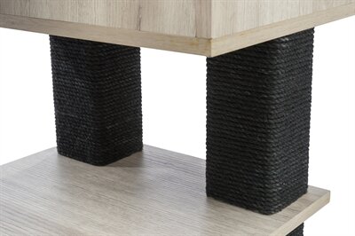 Trixie Citystyle Krabpaal Grijs / Zwart 98 CM