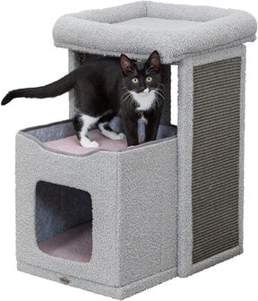 Trixie Kitten Krabpaal Carlita Grijs / Lila 63 CM