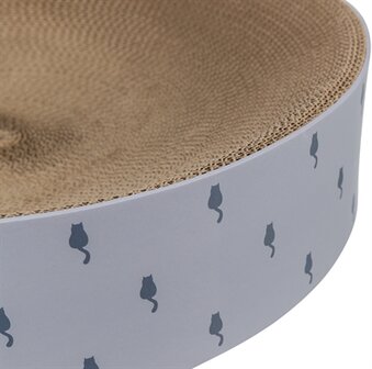 Trixie Krabmand Lilly Karton Catnip Lichtgrijs 45X45X10 CM