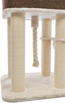 Trixie Krabpaal Xxl Humberto Creme / Donkerbruin 68X68X174 CM