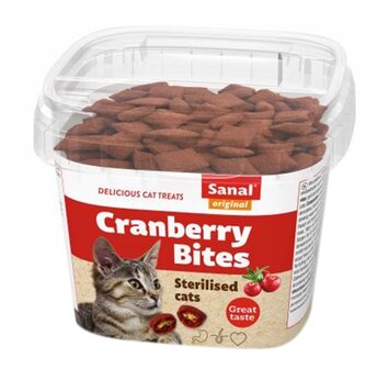 Sanal Cat Cranberry &amp; Chickenbites Cup 75 GR