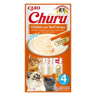 Inaba Churu Chicken / Beef 4X14 GR