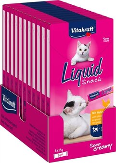 Vitakraft Cat Liquid Snack Kip &amp; Taurine 11X6 ST