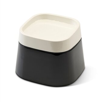 Savic Ergo Cube Drinkbak Creme / Zwart 22X22X16 CM