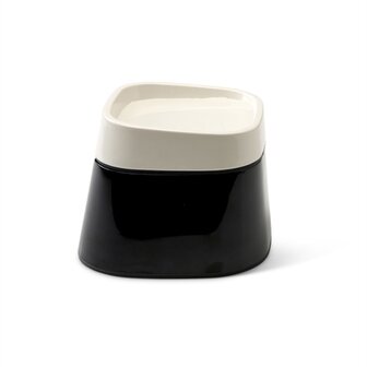 Savic Ergo Cube Drinkbak Creme / Zwart 22X22X16 CM