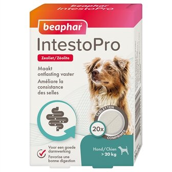 Beaphar Intestopro Hond &gt;20 KG 20 TBL